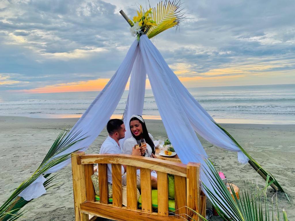 Ecohotel Kocoluu San Bernardo del Viento Ngoại thất bức ảnh